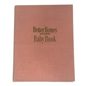 Vintage 1951 Better Homes & Gardens Baby Book – Parenting & Child Care Handbook